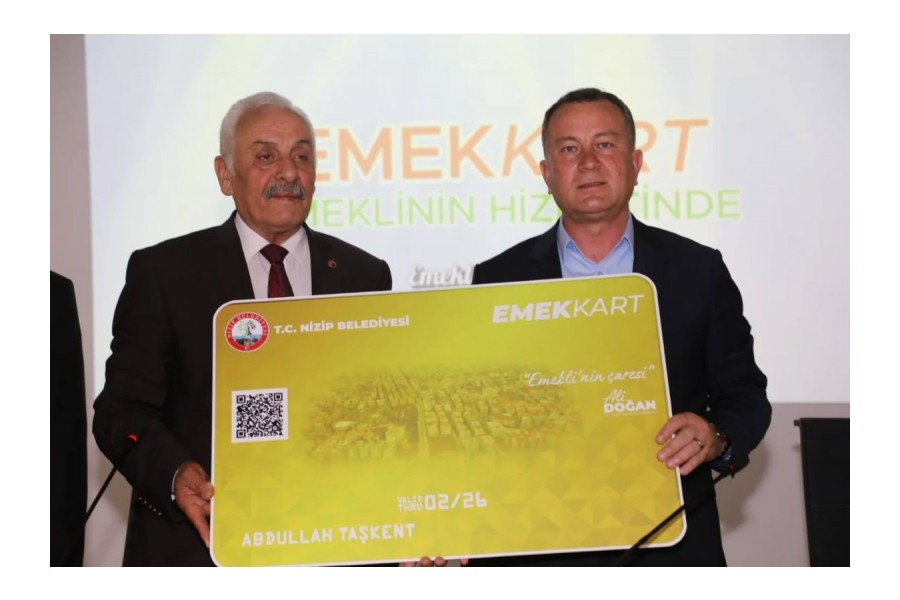 Emeklilerimize Vefanın En Güzel Hali: 'EMEK KART'