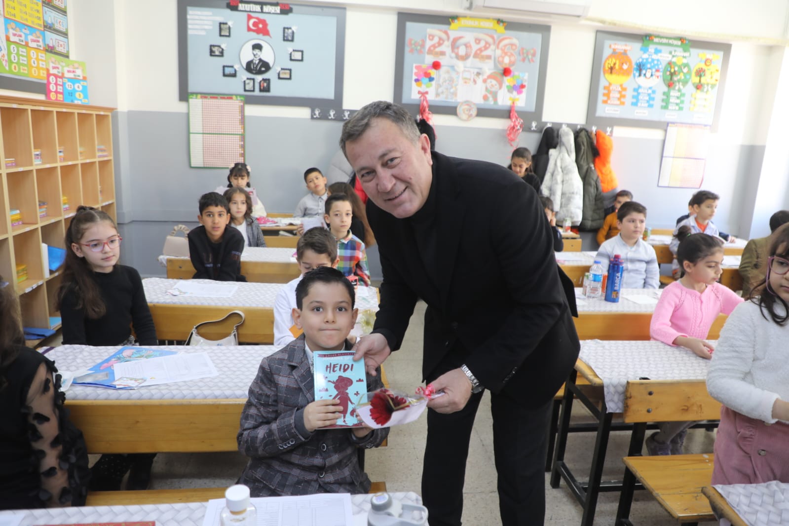 Başkan Doğan, Öğrencilerin Karne Heyecanına Ortak Oldu